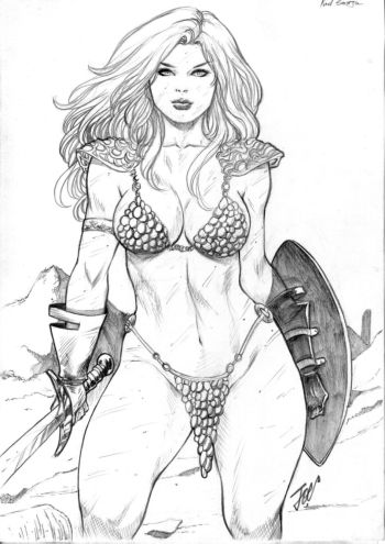 Image of Red Sonja by Joe Lima