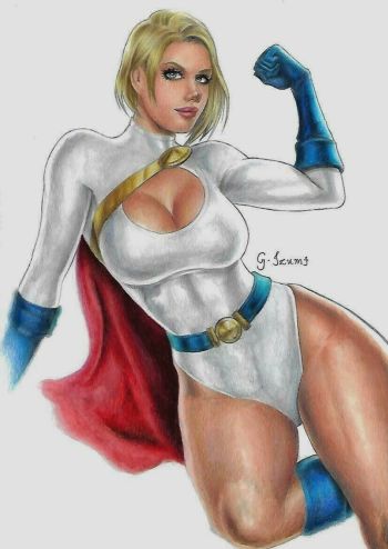 Image of Power Girl by Izumi