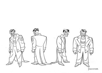Image of Batman Beyond Joker gang member