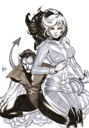 Image of Rogue & Nightcrawler by Vinicus