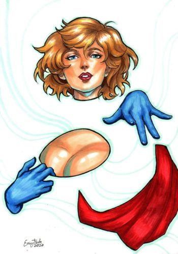 Image of Power Girl by Emily Matsuka