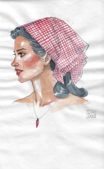 Image of Portrait by Lin Guo