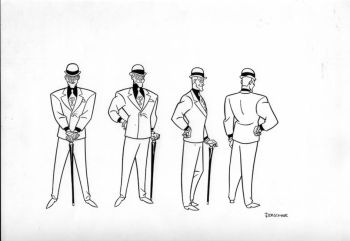Image of Batman & Robin Carnival Style Guide of the Riddler