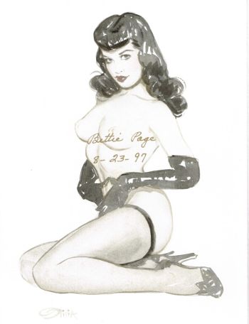 Image of Olivia de Berardinis - Bettie Page