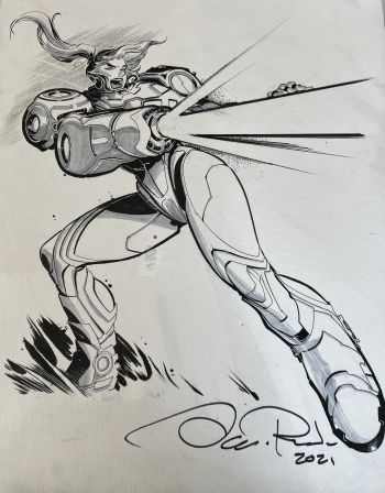 Image of Samus Aran - Duncan Rouleau
