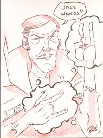 Image of Rob Guillory Doctor Strange Commission