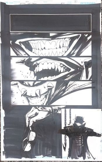 Image of Jock's Batman Who Laughs Page