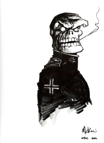 Image of Red Skull - By Mike McKone - NYCC 2016