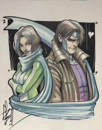 Image of Rogue and Gambit