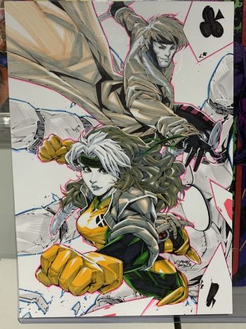 Image of Rogue and Gambit
