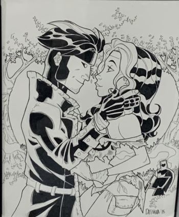 Image of Rogue and Gambit
