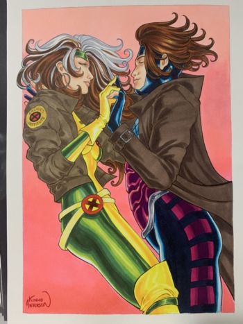 Image of Rogue and Gambit
