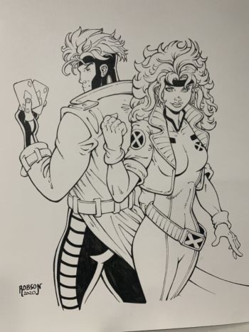 Image of Rogue and Gambit