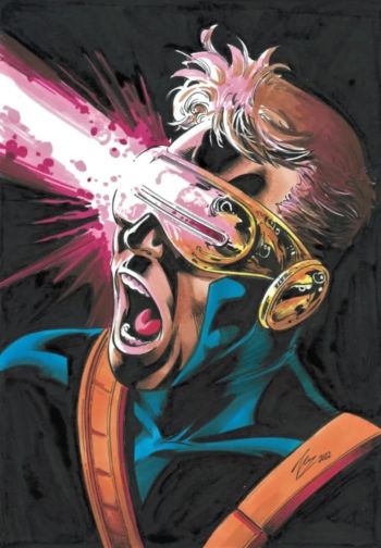 Image of Cyclops sketch by Vincente Cifuentes
