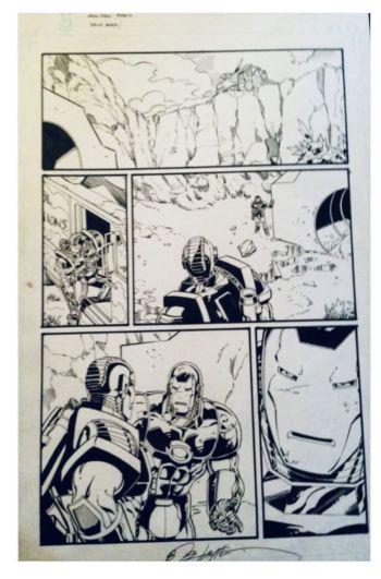 Image of Iron Man issue 258.4 page 9 (Armor Wars Redux issue 4).