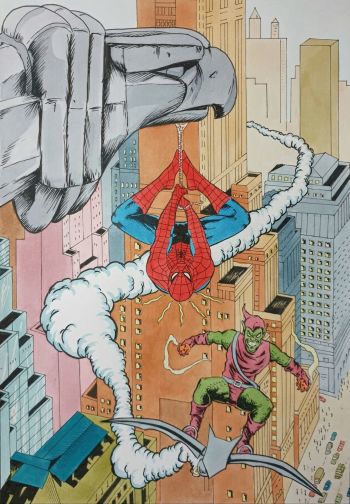 Image of Spider-Man vs Green Goblin