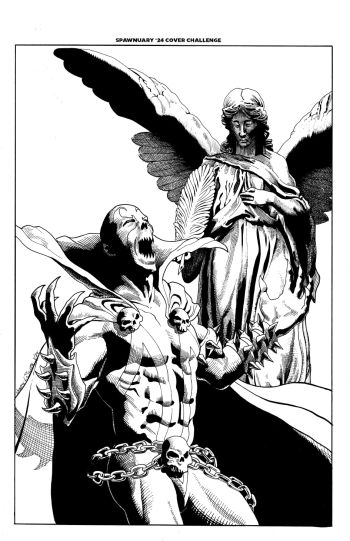 Image of Spawn cover contest finish