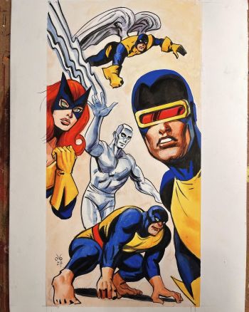 Image of 1960’s X-MEN Corner Box Homage