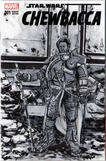Image of Star Wars Saw Gerrera Sketch Cover