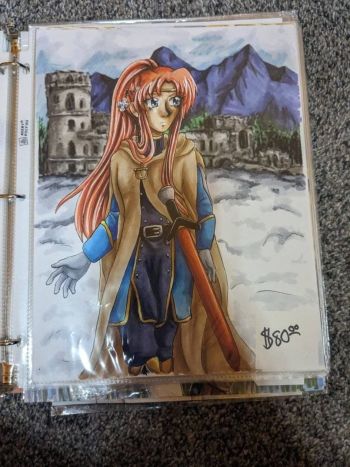 Image of Warrior in the Mountains