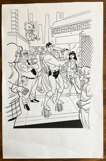 Image of SUPERMAN, MXYZPTLK, AND LOIS LANE