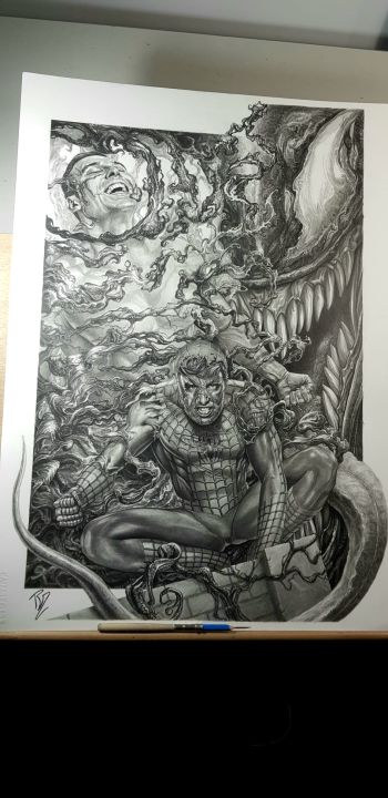 Image of Spiderman vs Venom