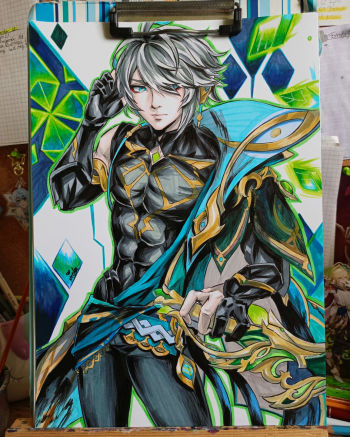 Image of Alhaitham from Genshin Impact