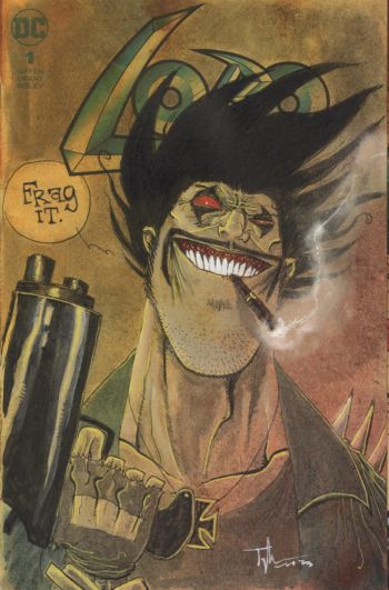 Image of LOBO #1 Painted Sketch Cover
