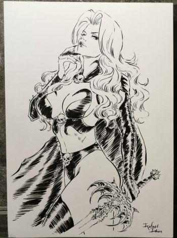 Image of Lady Death inks