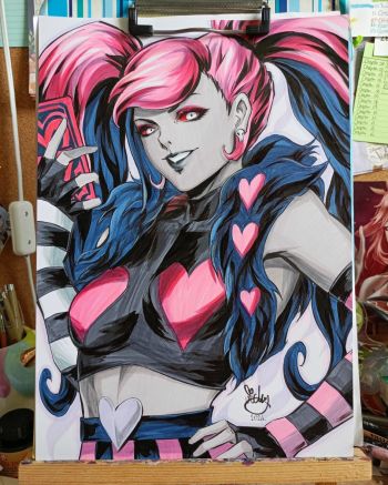Image of Velvette from Hazbin Hotel