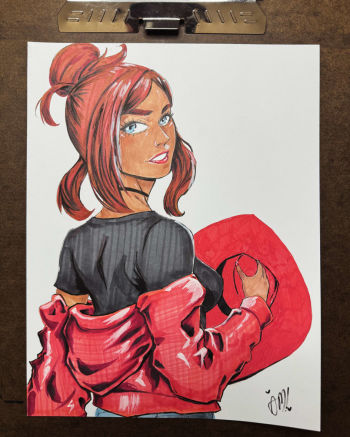 Image of Arttrober Day 5: Carmen Sandiego