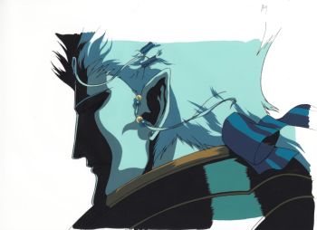 Image of Vampire Hunter D: Bloodlust Animation Production Cel Genga 03 // Anime Art Douga