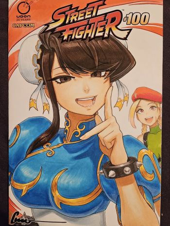 Image of Komi Chun-Li cosplay and Marin Kitagawa Cammy cosplay by Omar Dogan