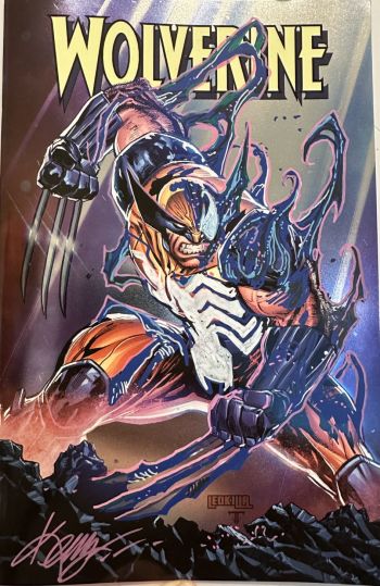Image of Wolverine #1 Foil Venomized Remark/Mega-mark
