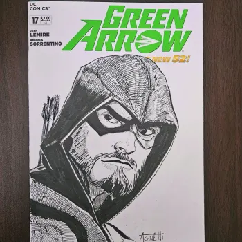 Image of Green Arrow Sketch Cover