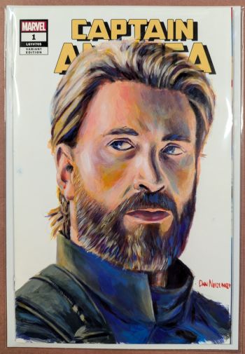 Image of Captain America (Chris Evans) by Dan Neidlinger