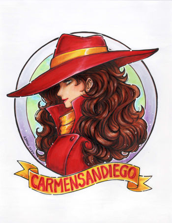 Image of Arttrober - Carmen Sandiego