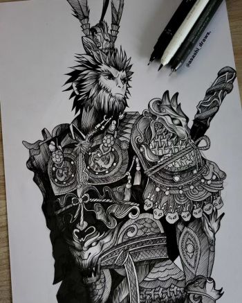Image of Sun wukong [Inked Art]