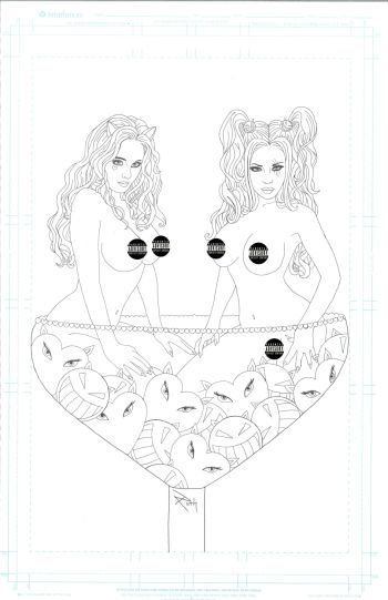 Image of Miss Meow & Katfight cover art by Ruth Lucas