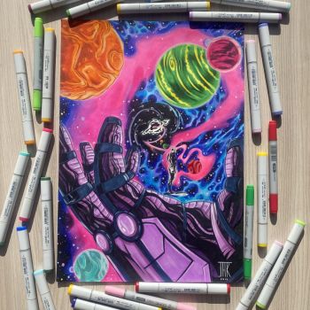 Image of Silver Surfer- Comtemplation