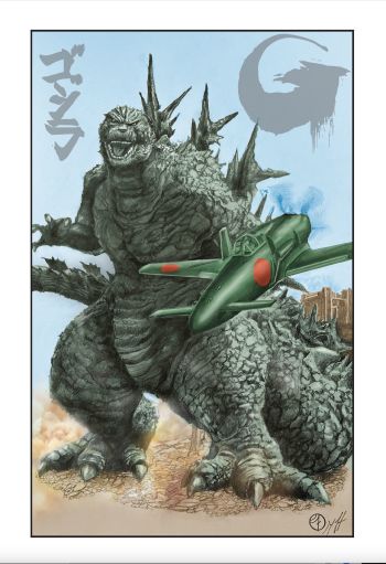 Image of **PRINT** Godzilla Minus One