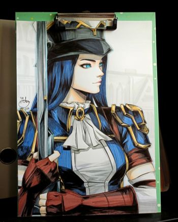 Image of OCTOBER ART CHALLENGE - Caitlyn