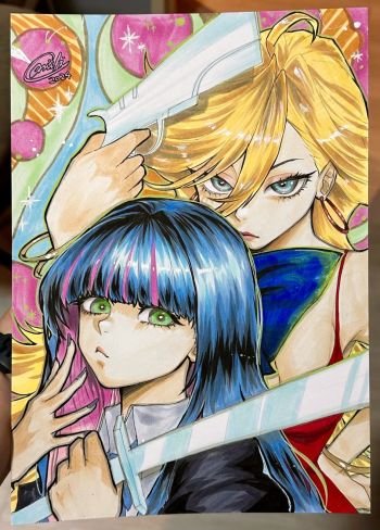 Image of Panty and Stocking - Arttrober Miki Okazaki