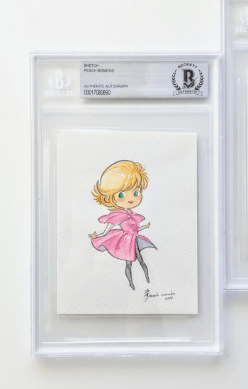 Image of Peach Momoko - Audrey Burne [Minerva Zabi] Beckett Authenticated