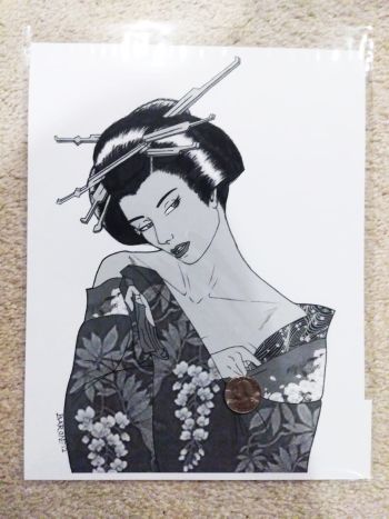 Image of Sexy Geisha 8x11.5