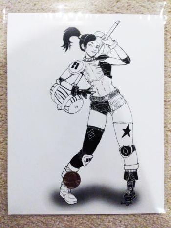 Image of Harly Quinn 8x11.5