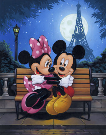 Image of Paris in love