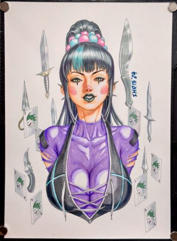 Image of Punchline_bust shot comission sample 