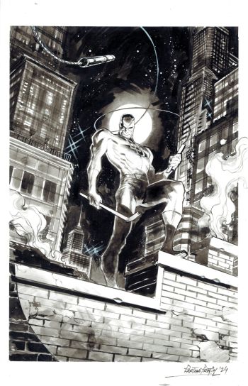 Image of Daredevil Cover Quality A3 Size