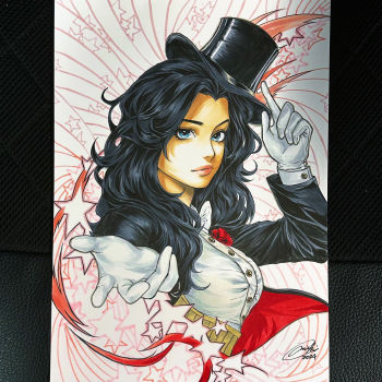 Image of Zatanna sketch